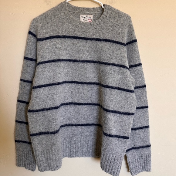 J. Crew 100% Brushed Wool Crewneck - Picture 2 of 6